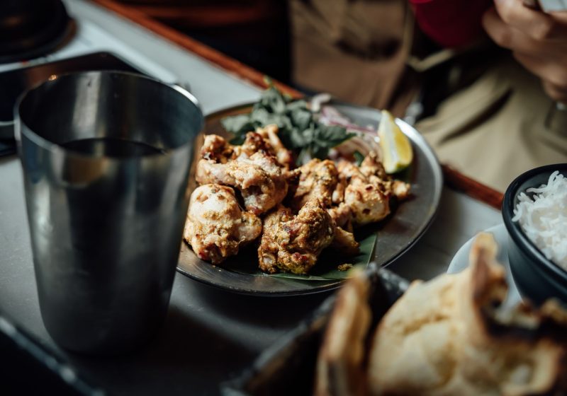 Frische Tandoori-Küche